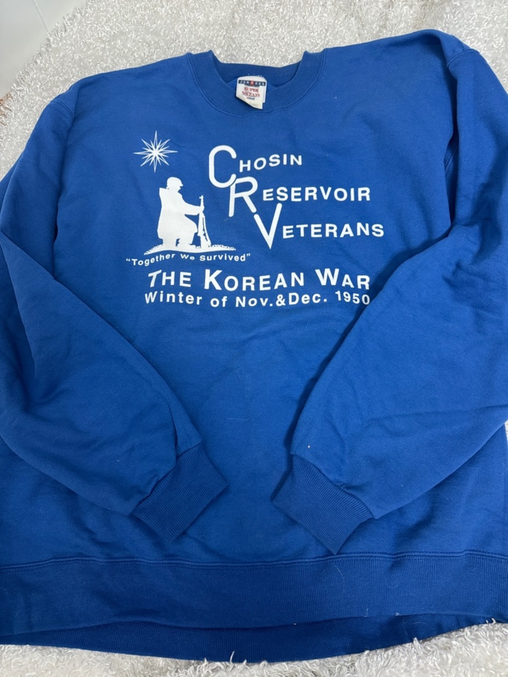 Vintage Korean War sweatshirt men’s L